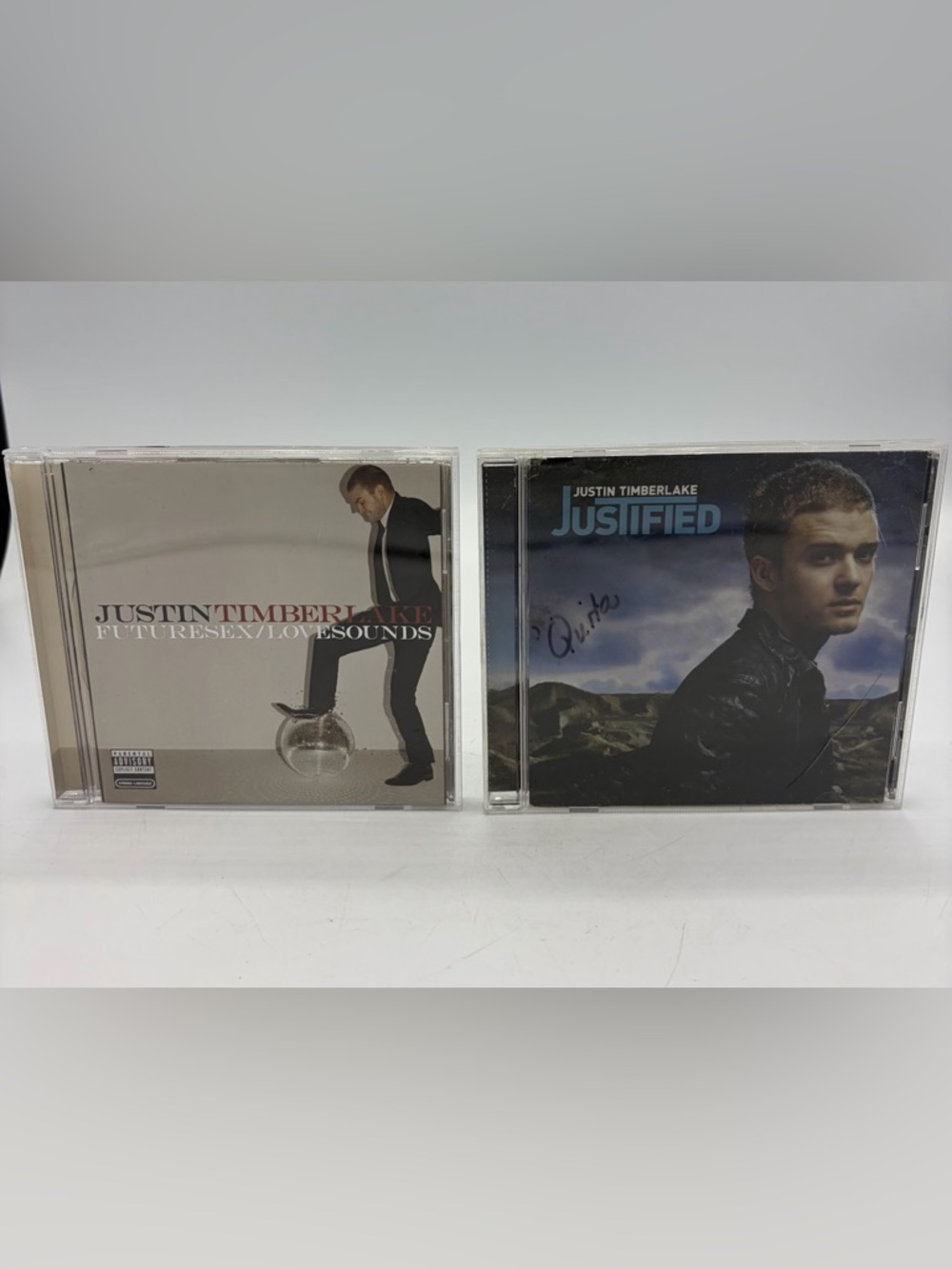 Justin Timberlake CD Bundle - Sex/Love Sounds & Justified